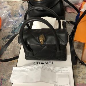 Kurt Geiger London Kensington Small Soft Tote in Black